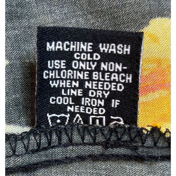 NWT Tolani Collection Cleo Top Black Floral Long Sleeve Ruffle Neck Shirt SMALL - Picture 9 of 9